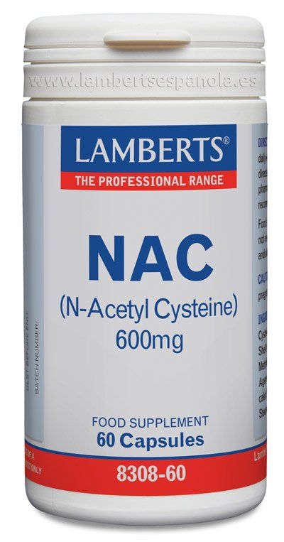 NAC n acetilcisteina lamberts 8308 60 1