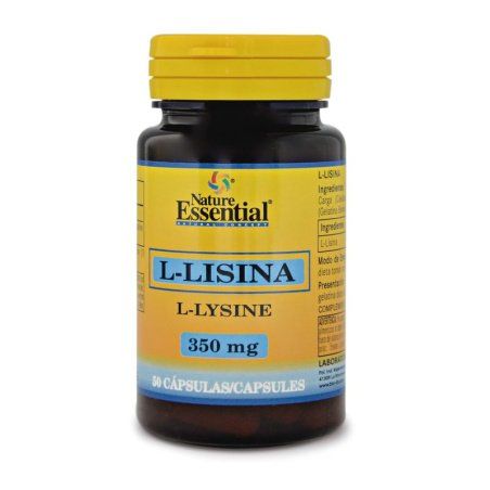 nature essential l lysina 50 capsulas