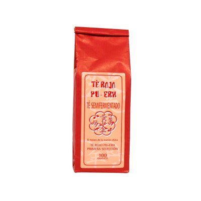 Te Pu erh en bolsa