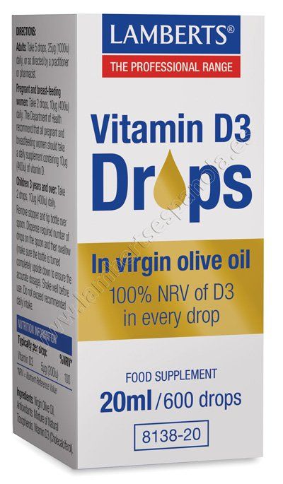 vitamina d 3 gotas lamberts 8138 20