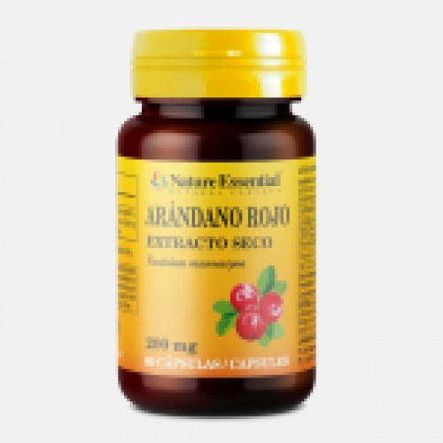 8435041324075 Cranberries vermelho 5000mg 60 capsulas Nature Essential Nutribio