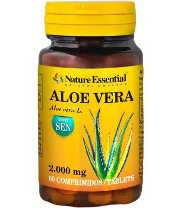 aloe vera 2000 mg sen 60 tab nature essential