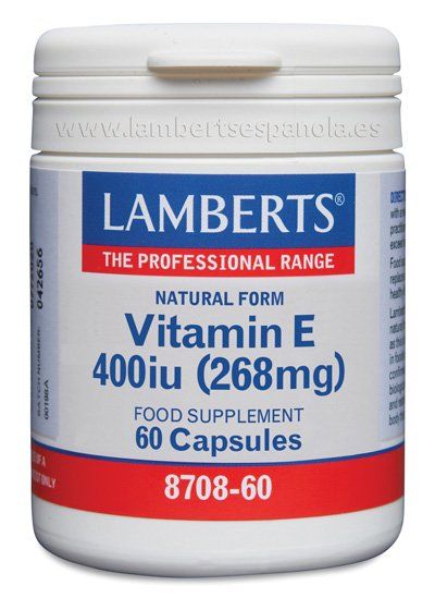 vitamina e 400ui lamberts 8708 60